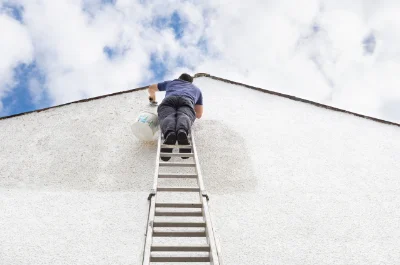 Peinture extérieure à la Haye-du-Theil — façades et ravalement